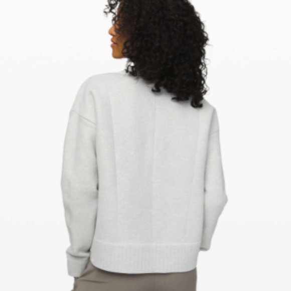 Lululemon Dark Grey Sweater size 4 - Picture 4 of 6